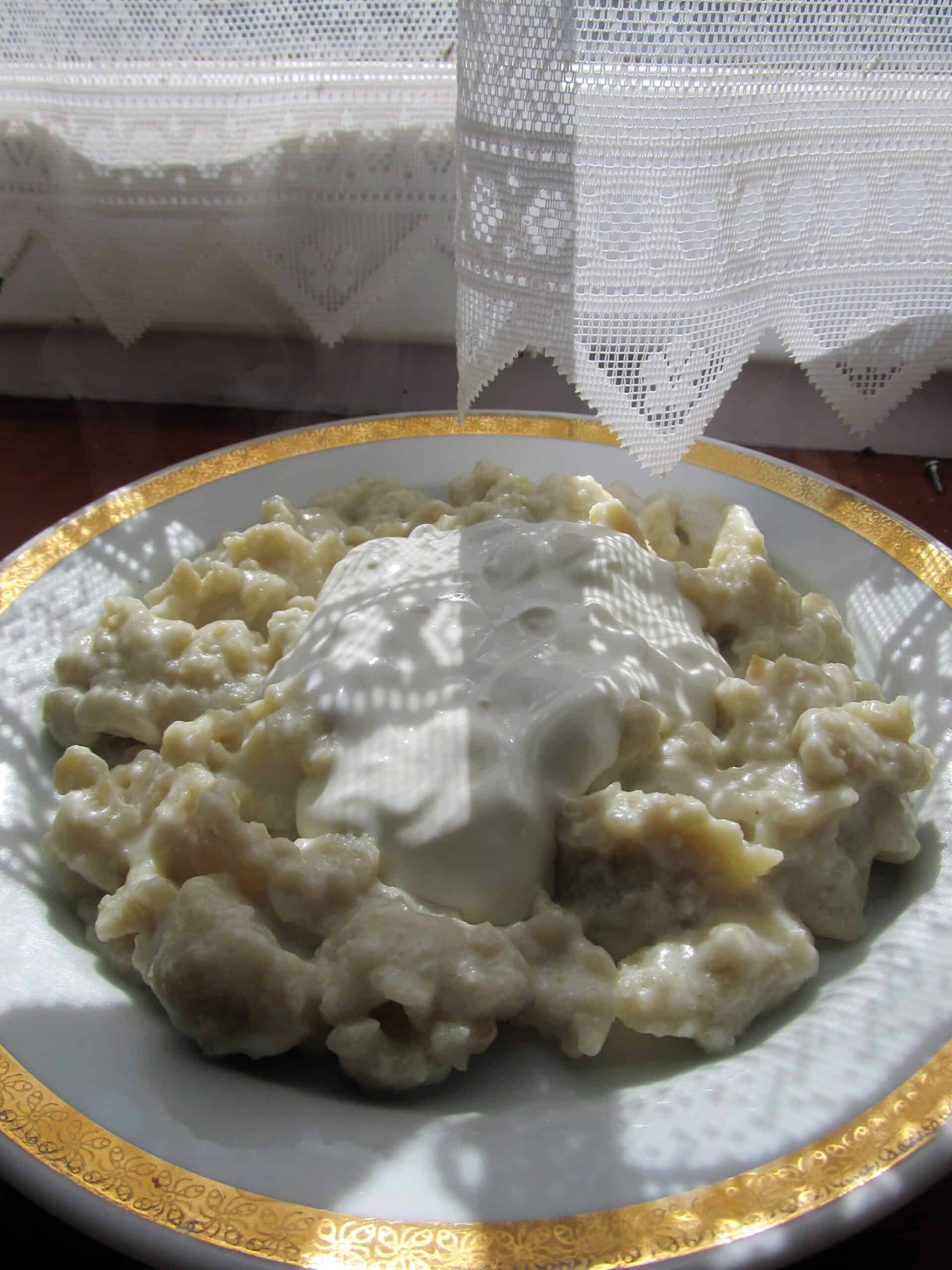 Sztapacska, – kölessel