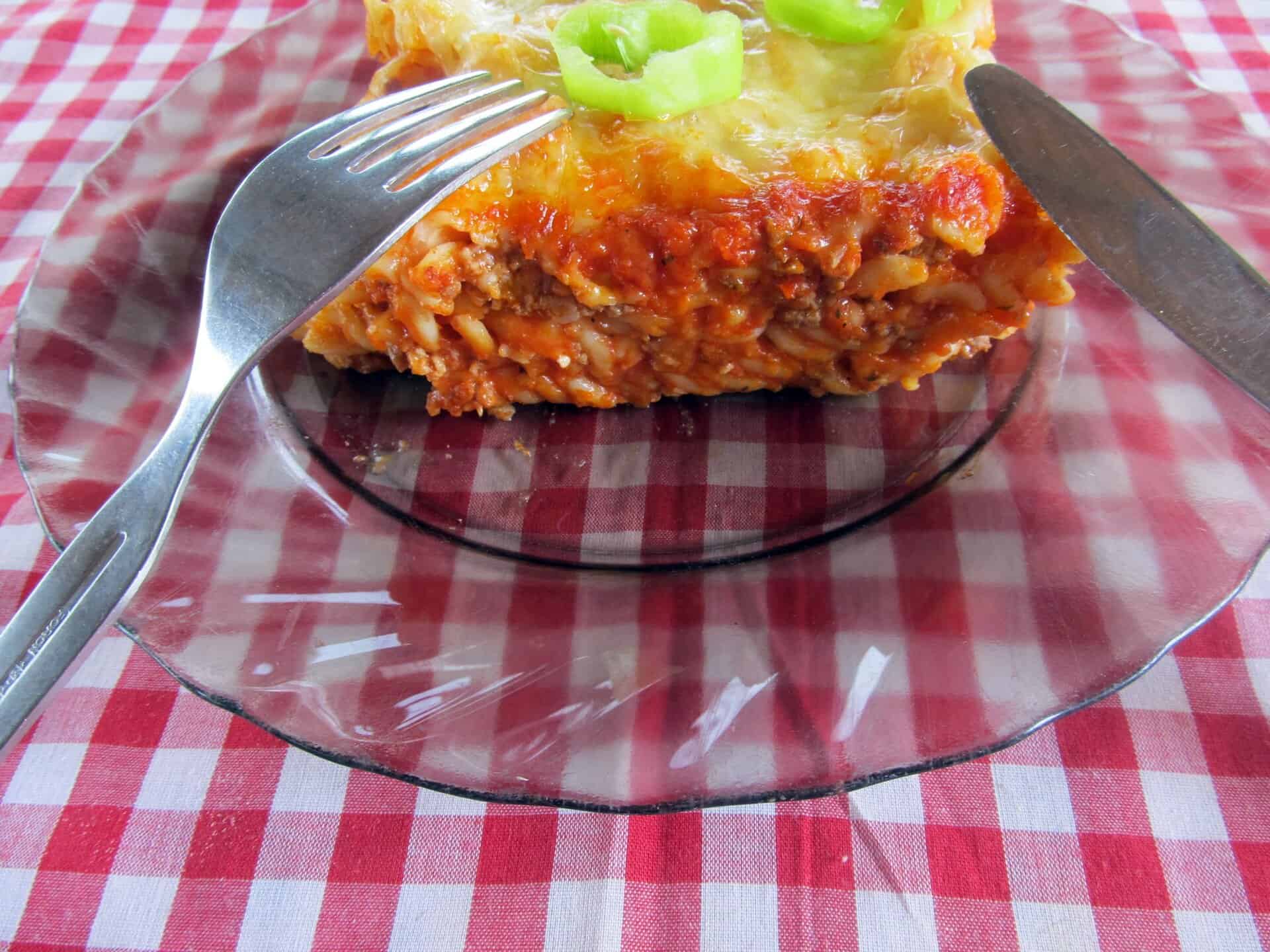 Csőben sült penne