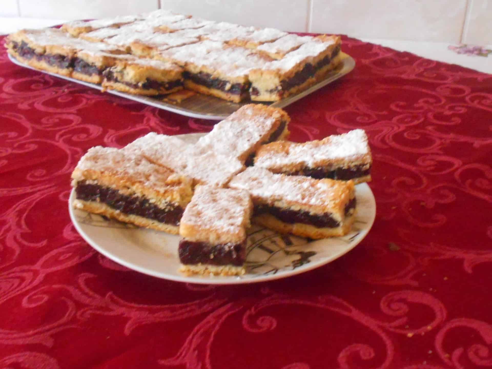 Megyes csoki pudingos sütemény