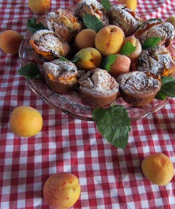 Kajszis muffin, gluténmentesen