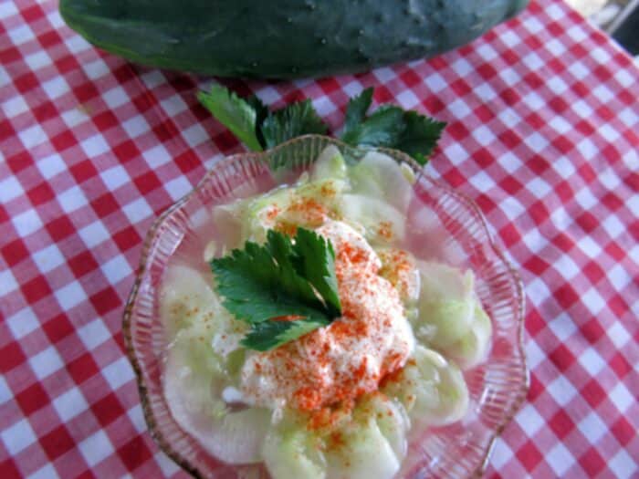 Uborkasaláta