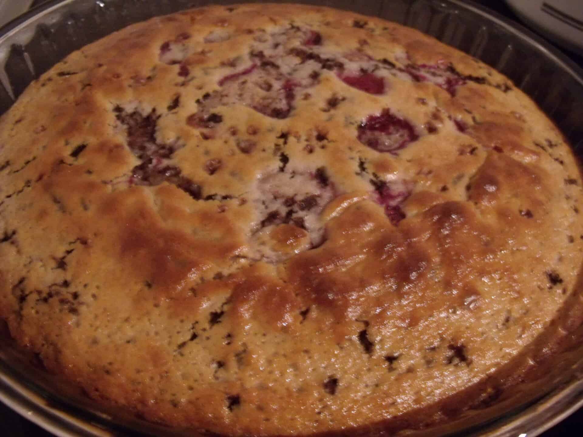 Joghurtos málnás sütemény