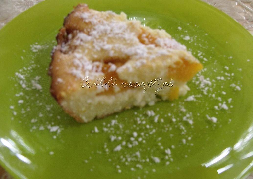 Túrótorta barackkal ,cukorbetegeknek is