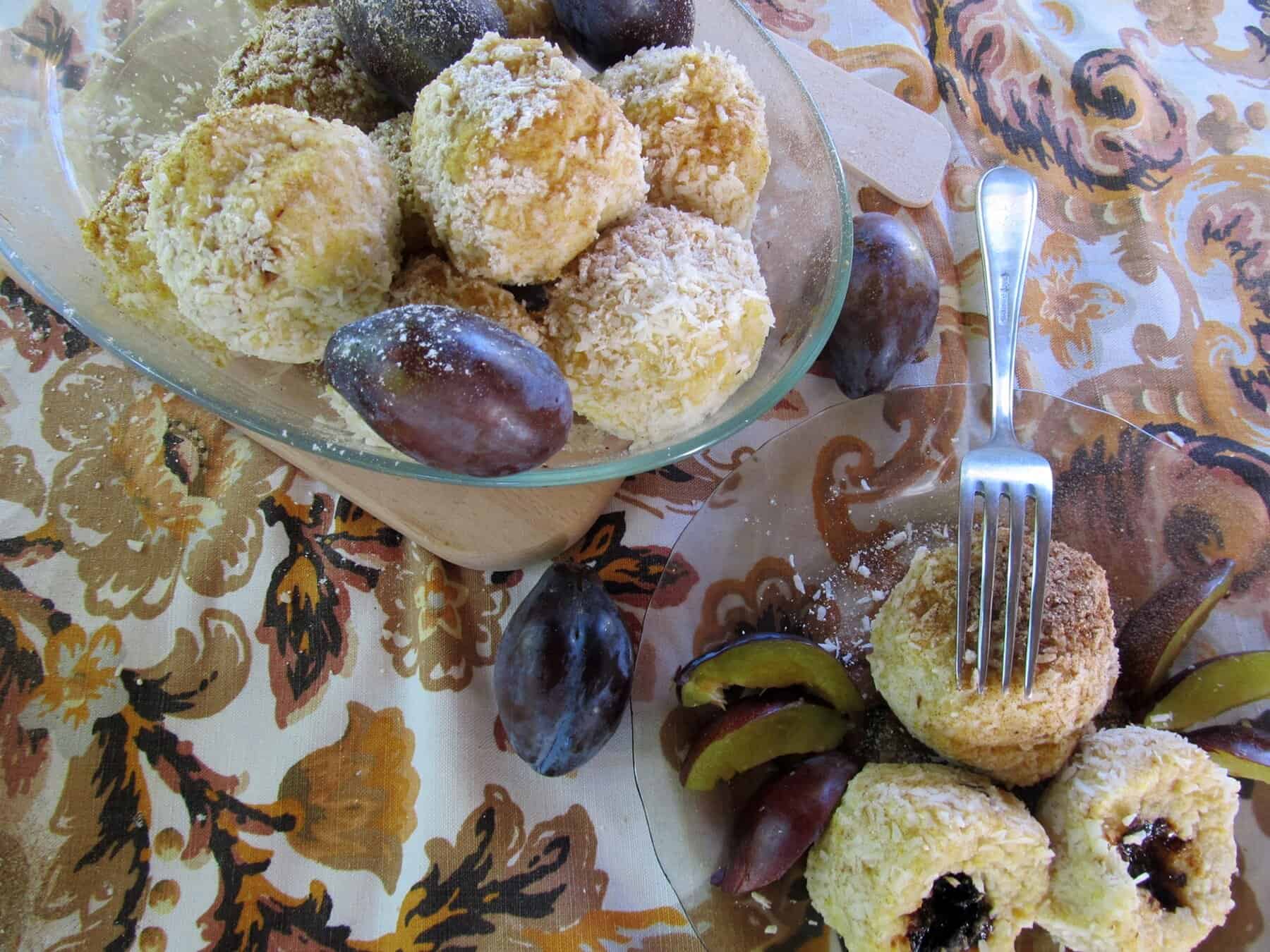 Szilvás köles gombóc