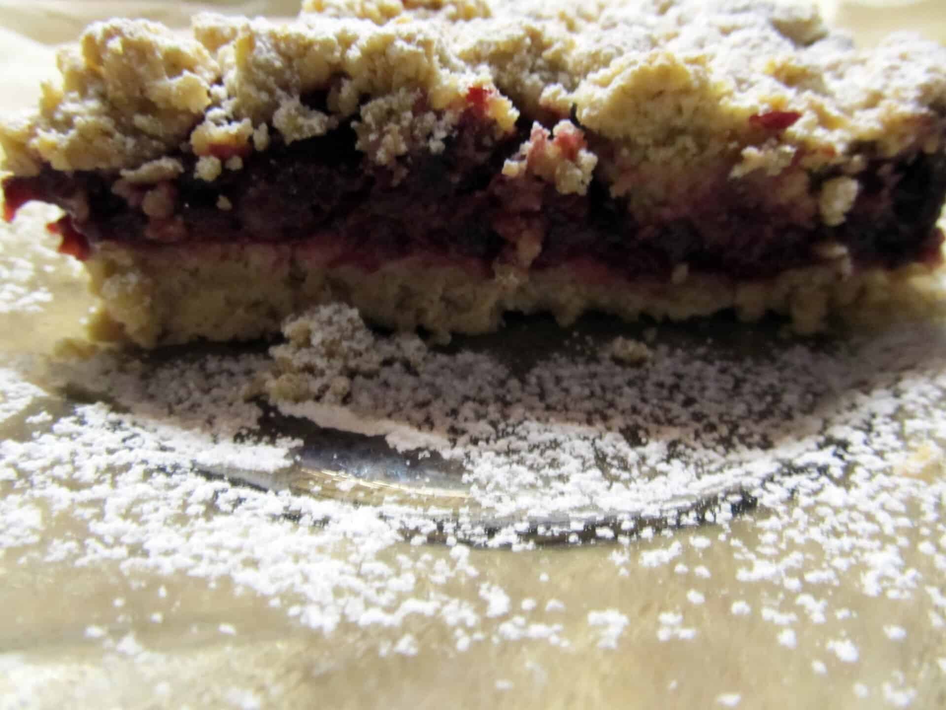 Meggyes zabpehely pite