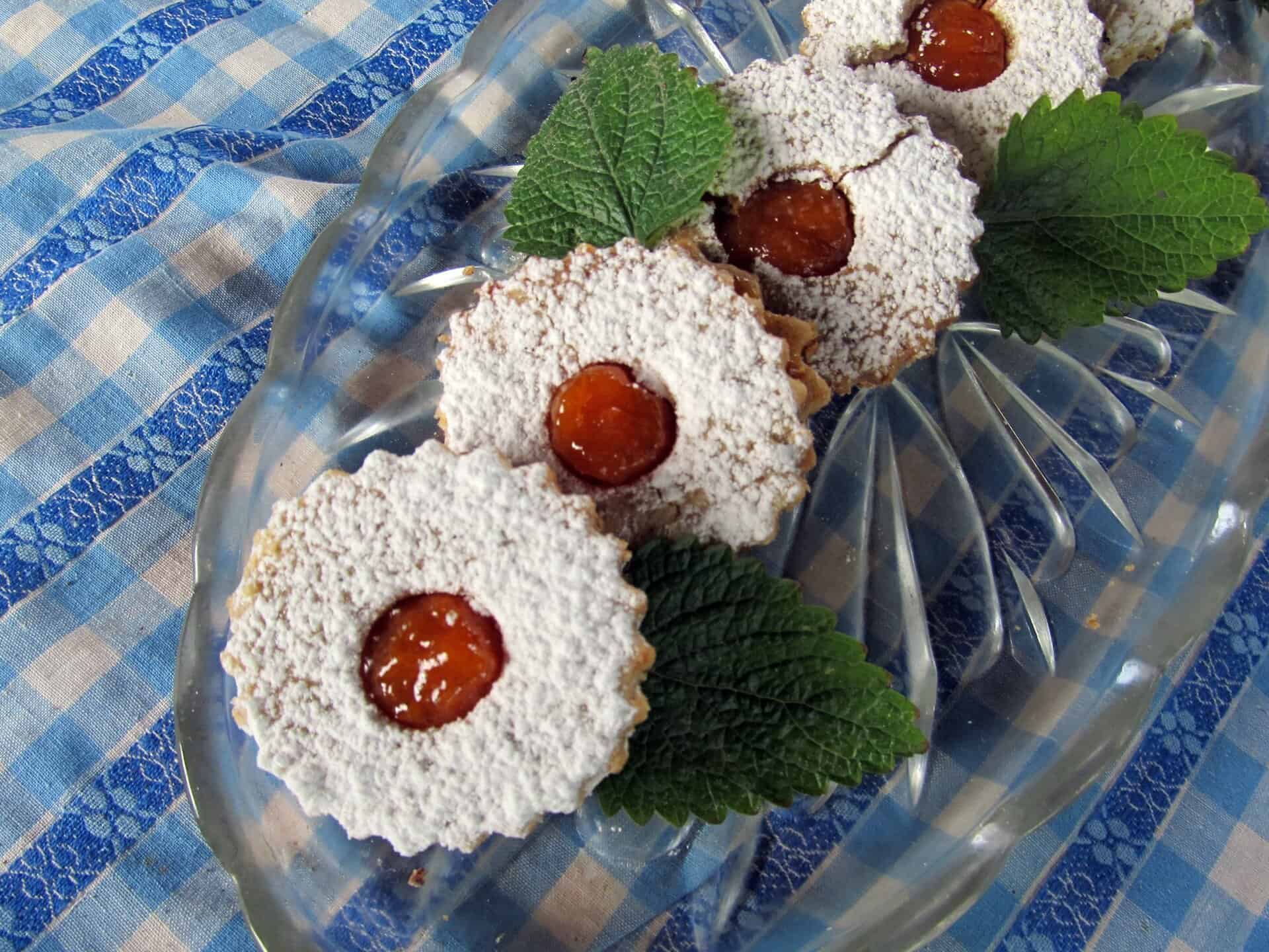 Linzer karika, rizslisztből