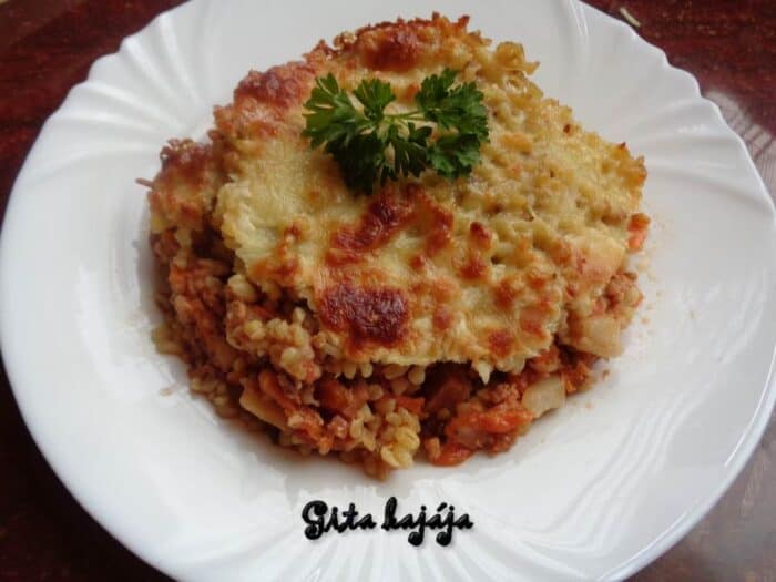 bolognai rakott bulgur