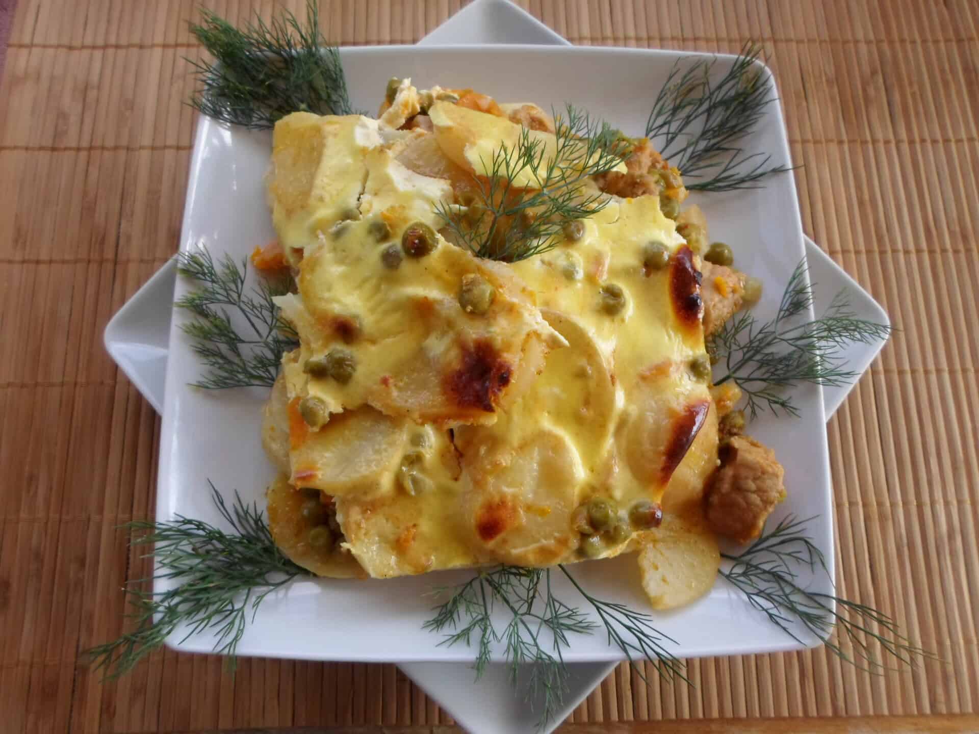 Zöldséges aprópecsenye