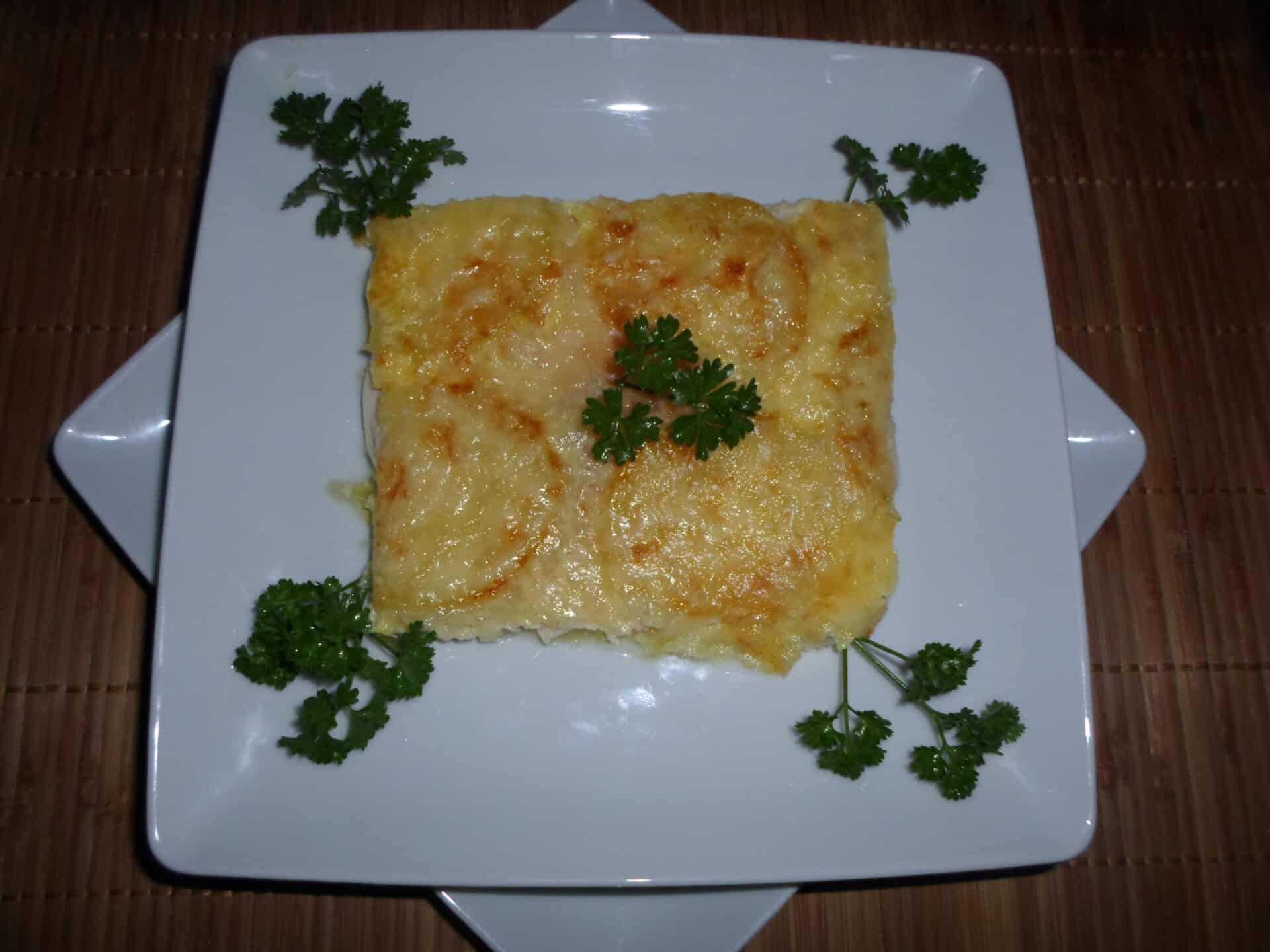 Sajtos rakott cukkini