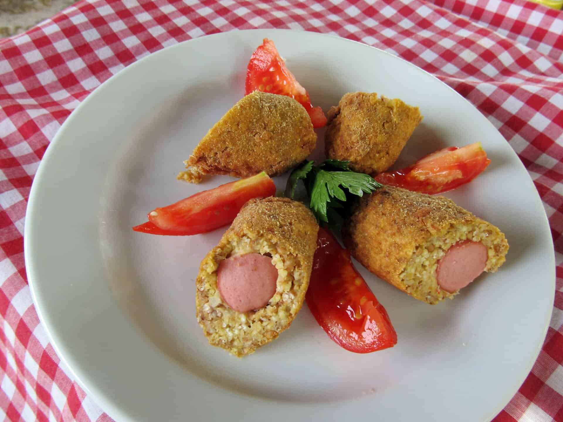 Virslis hajdina krokett