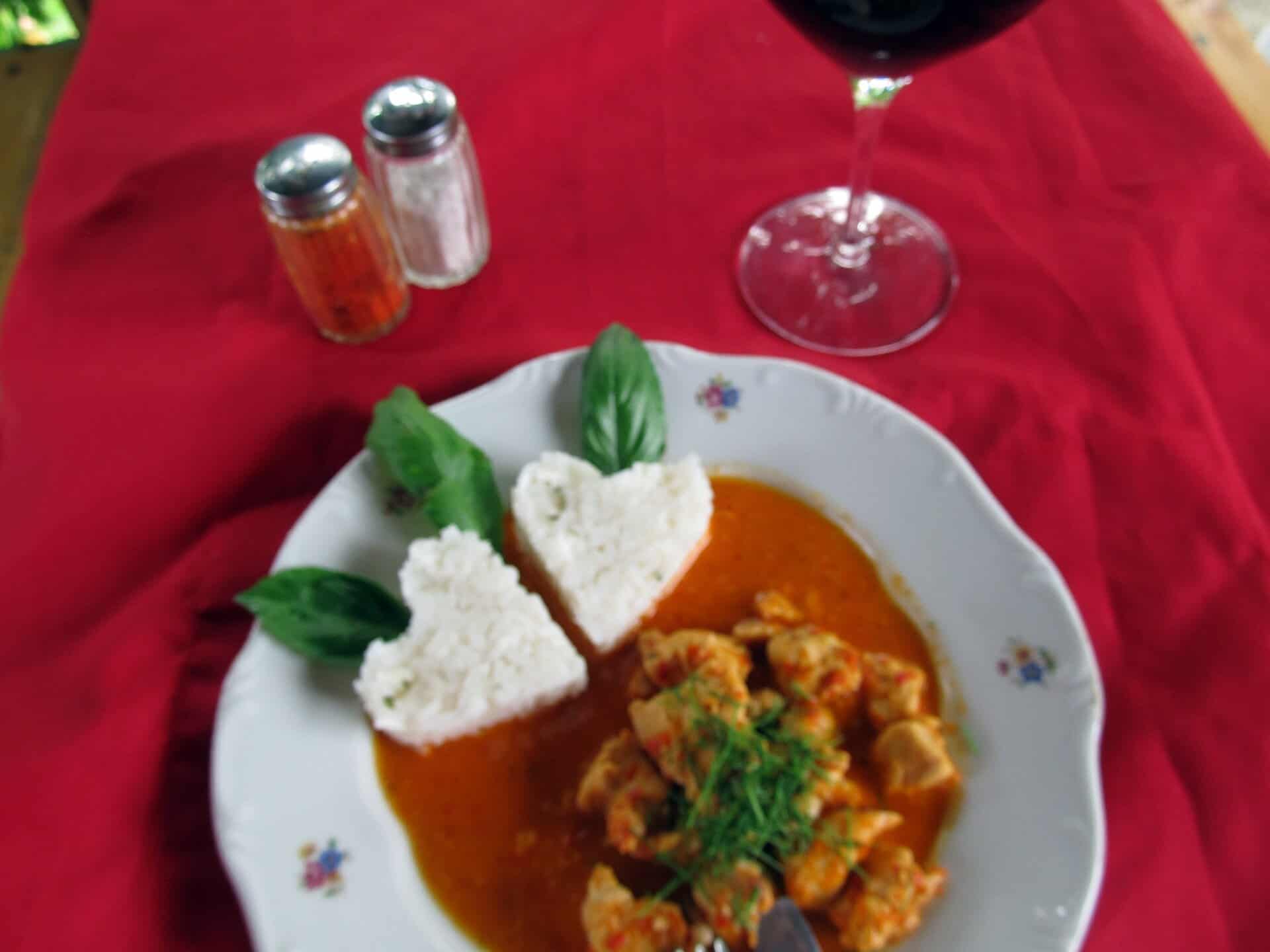 Balkán csirkemellcsíkok ajvárral