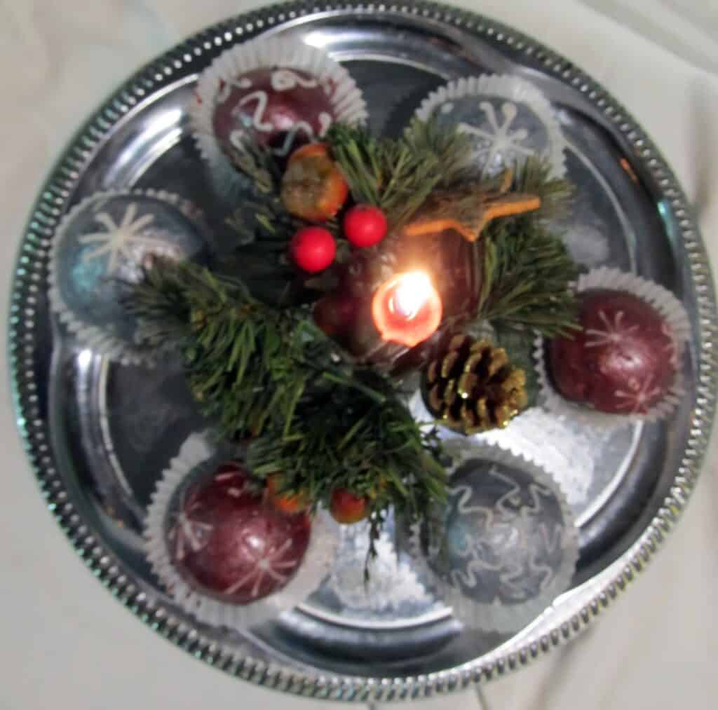 Karácsonyi cupcake