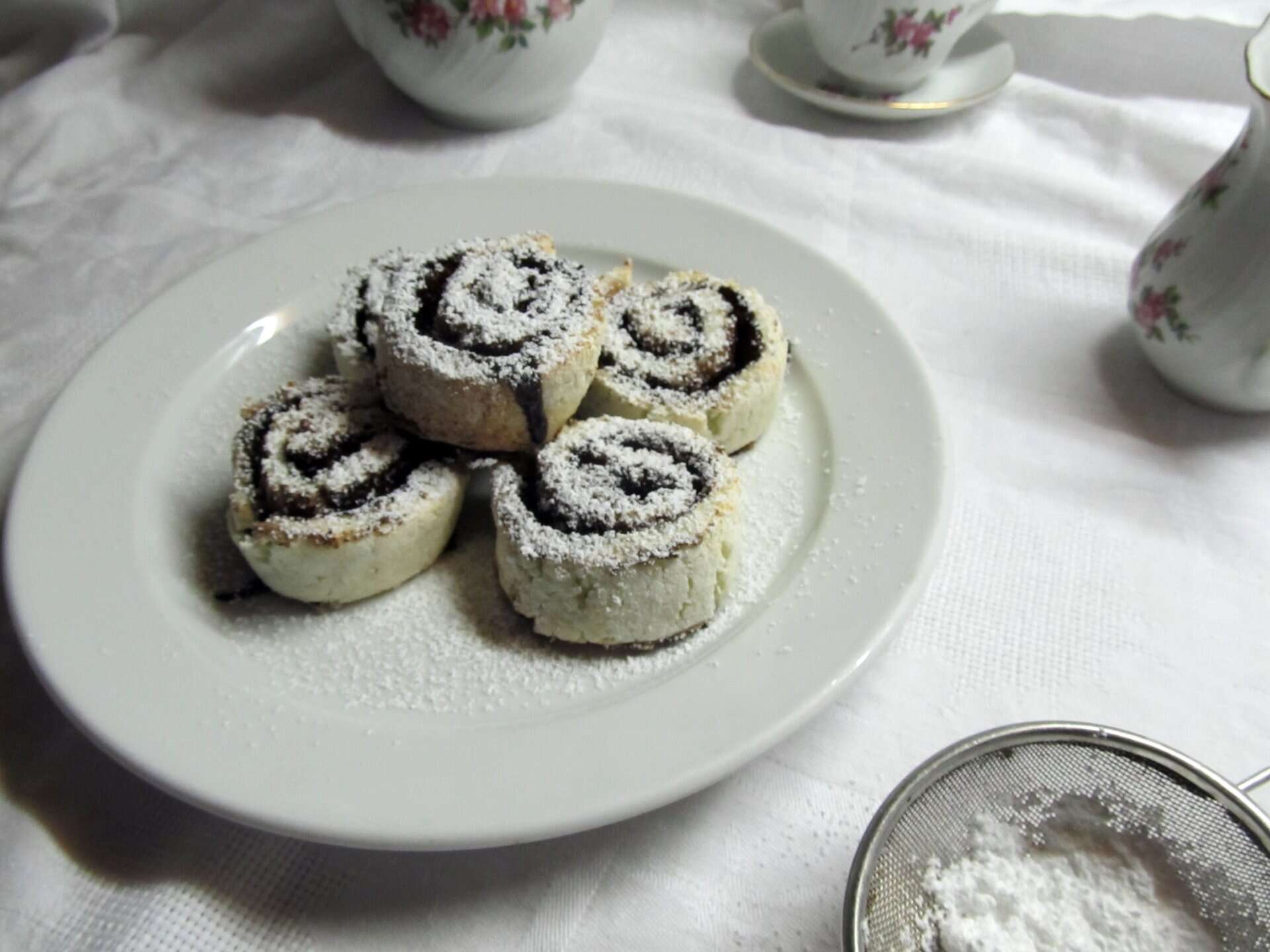 Kakaós csiga, élesztő nélkül