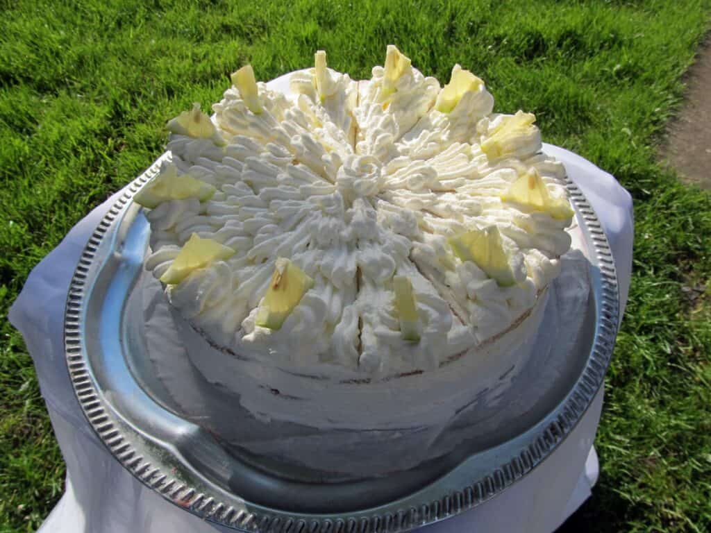 Citromkrém torta