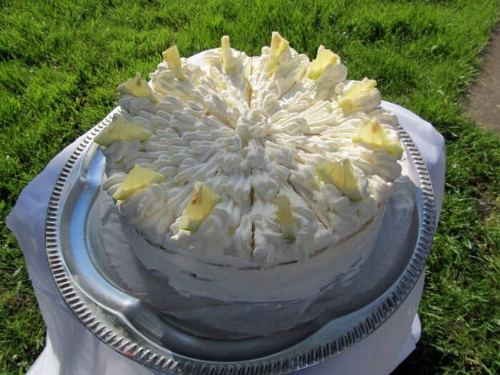 Citromkrém torta