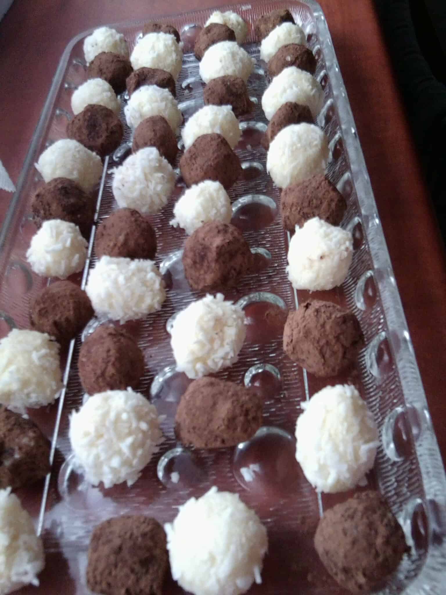 Kakaós-kókuszos golyó