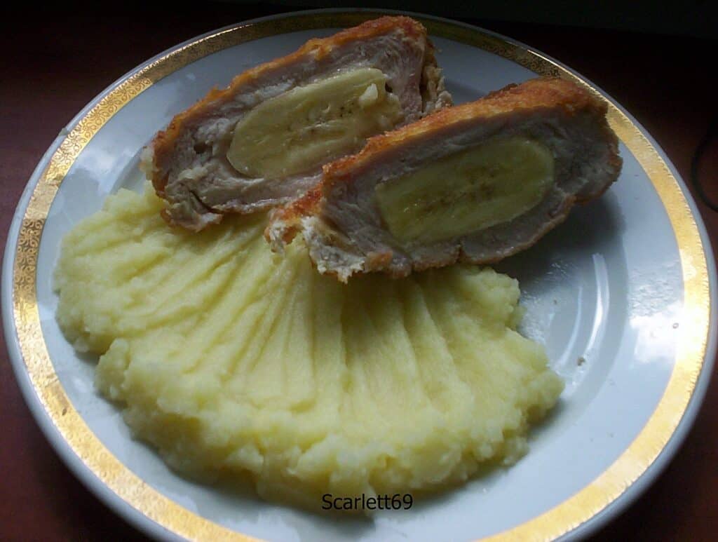 Banános csirkemell