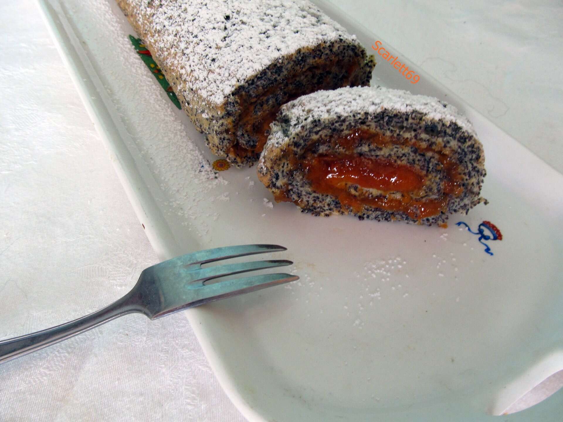 Piskótatekercs – liszt nélkül