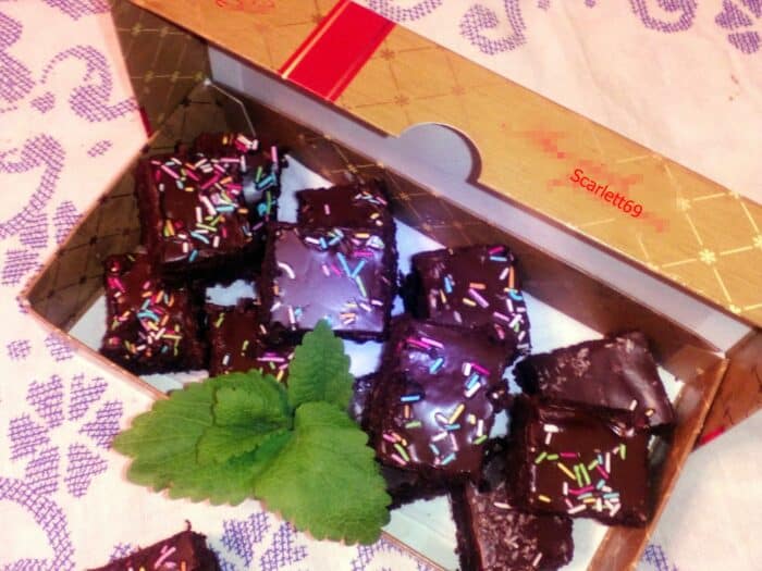 Kókuszos brownie