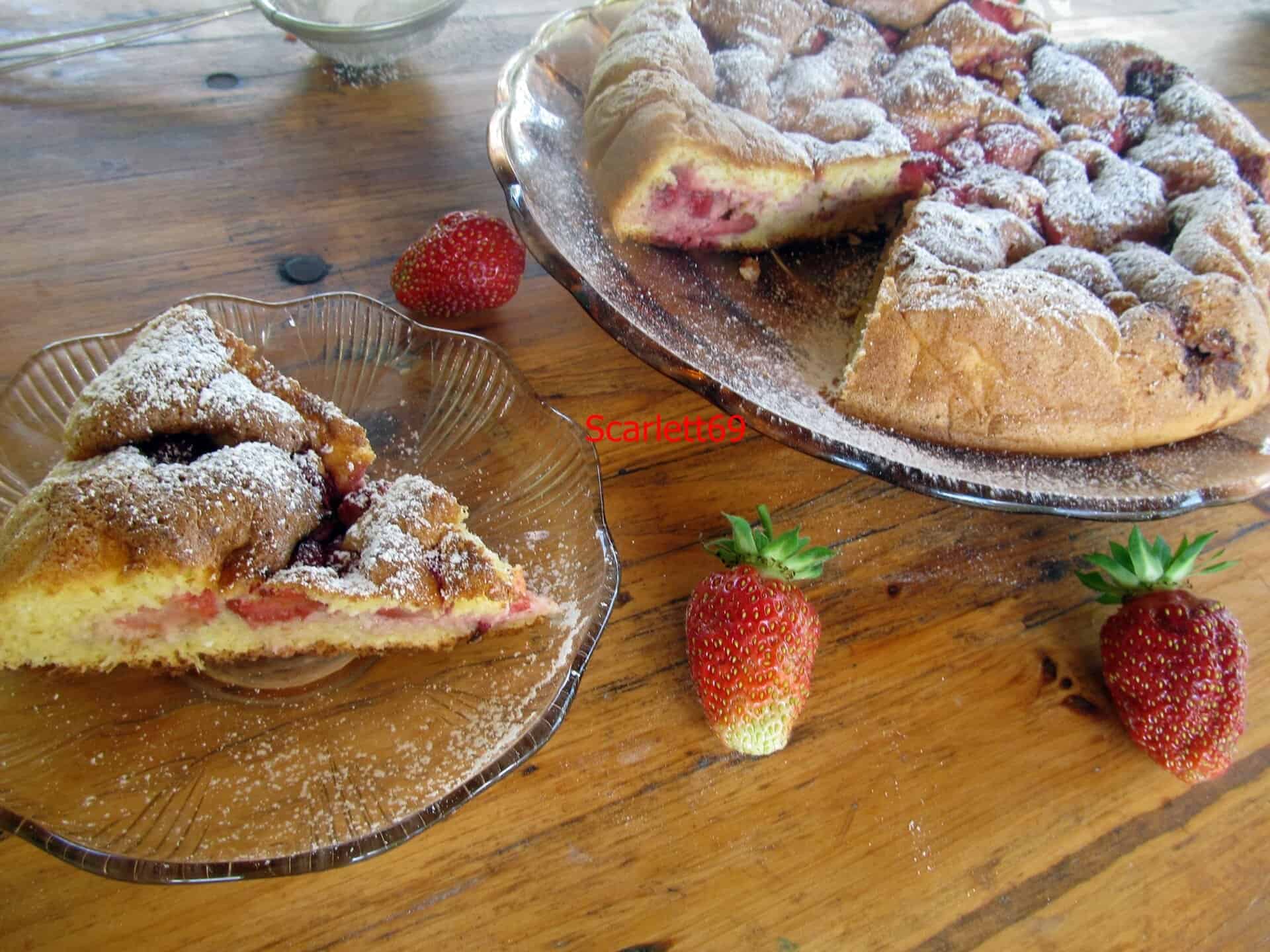 Epres piskóta torta, liszt nélkül