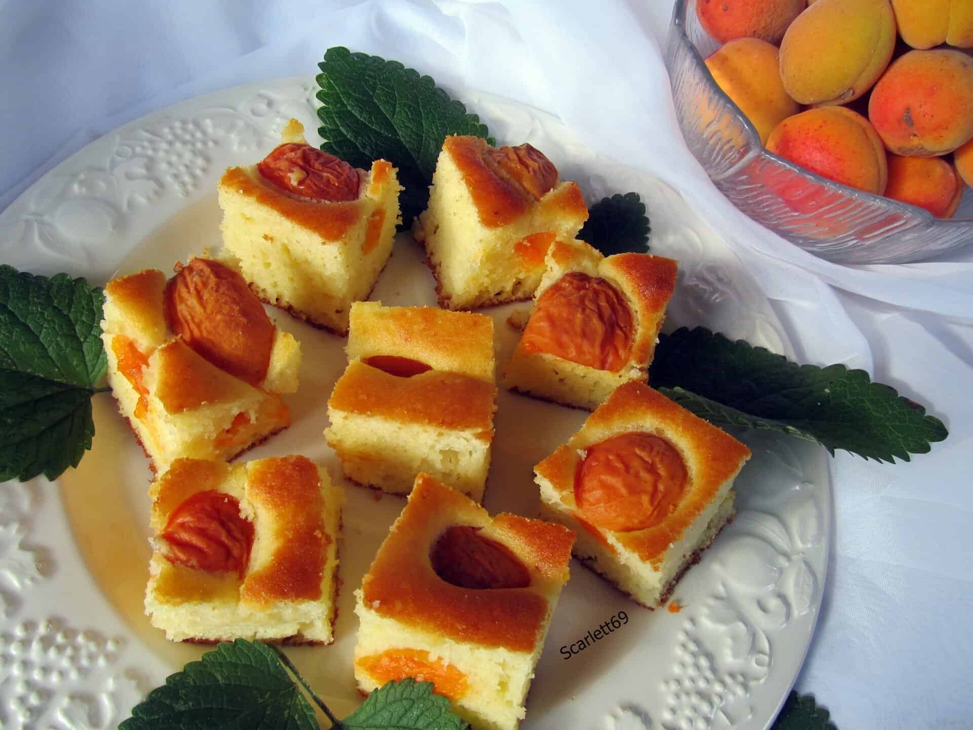 Joghurtos kajszis pite