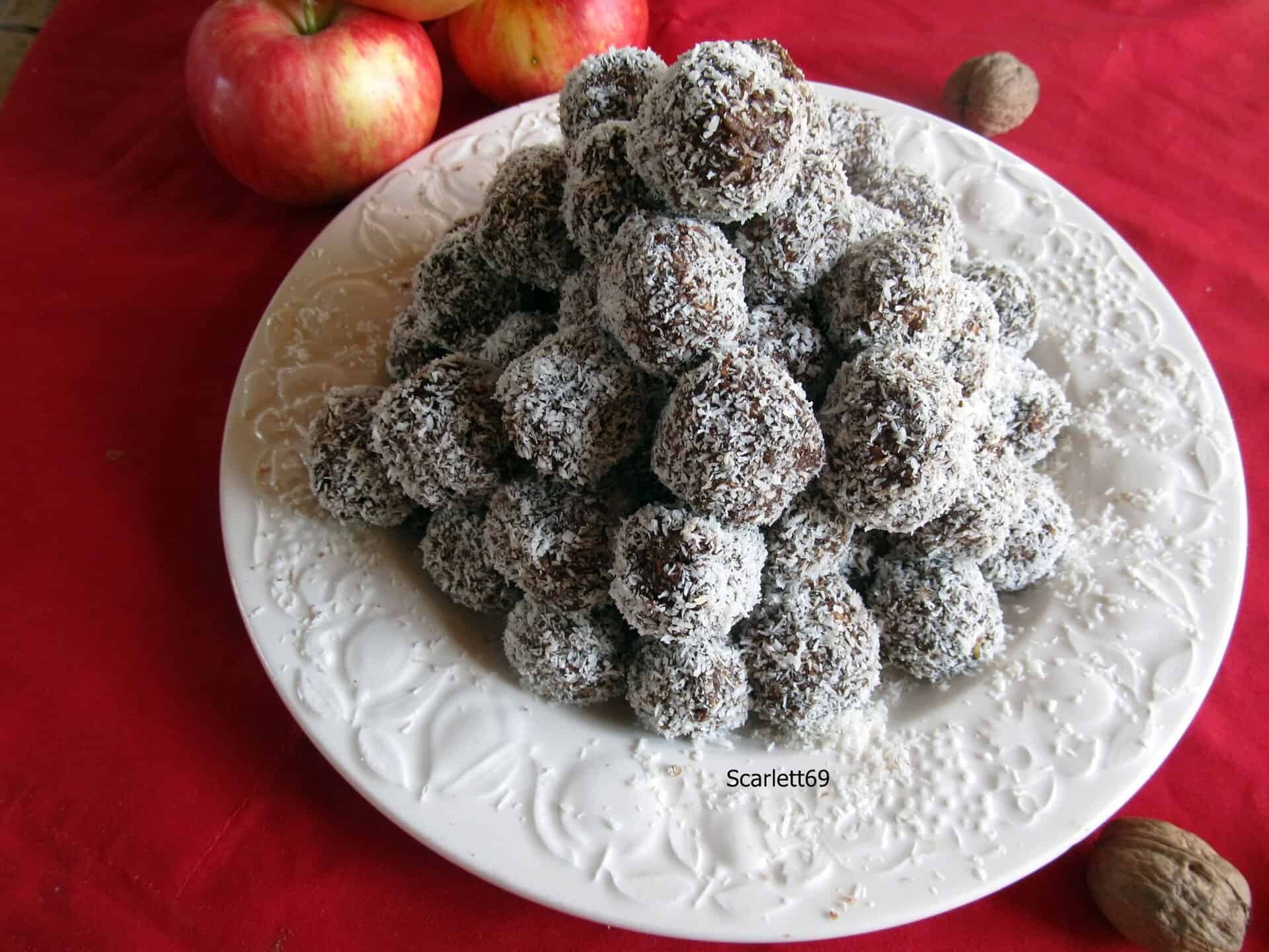 Diós zabpehelygolyó