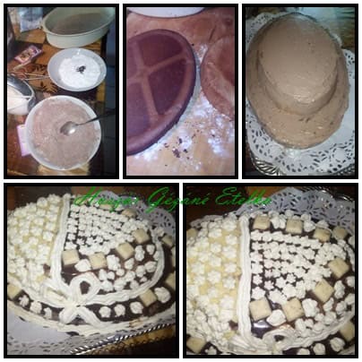 Szülinapi csokis torta