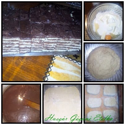 Koldús torta / 6 lapos/