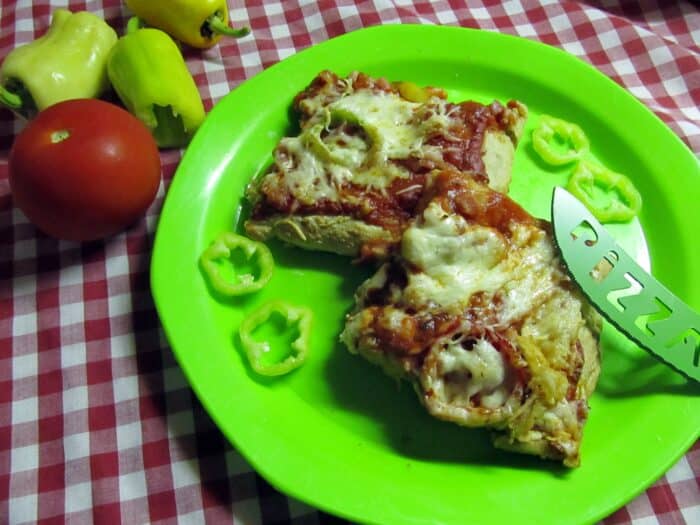 Gluténmentes pizza