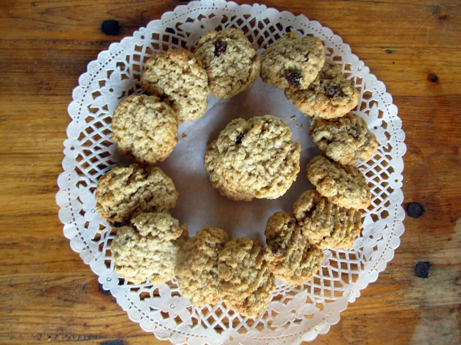 Kókuszos zabpehelykeksz