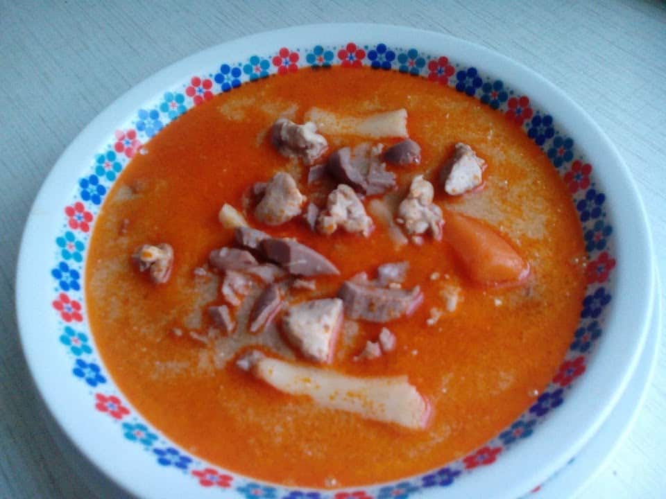 Vese-velő leves