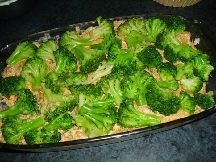 Rakott brokkoli