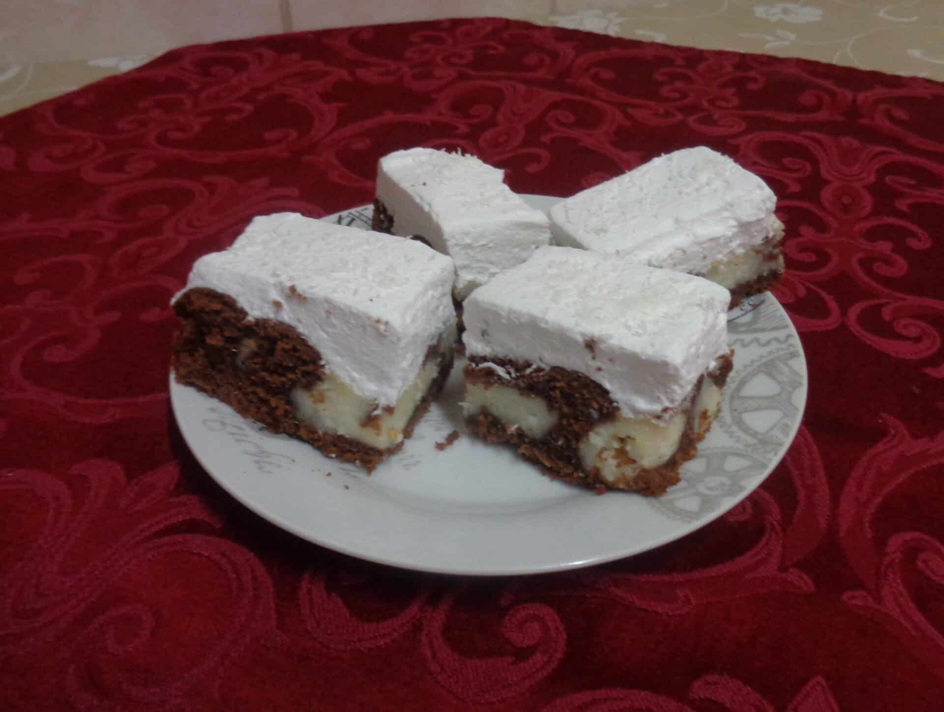 Kókuszos foltos kocka bögrés