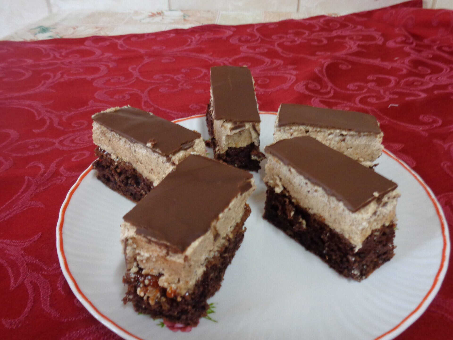 Diós nescáfé sütemény