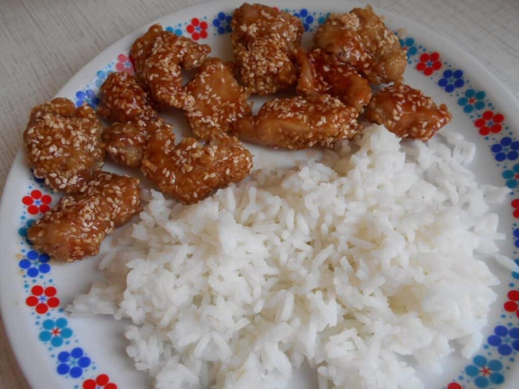 Kínai szezámos csirkemell