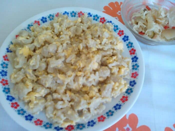 Tojásos nokedli