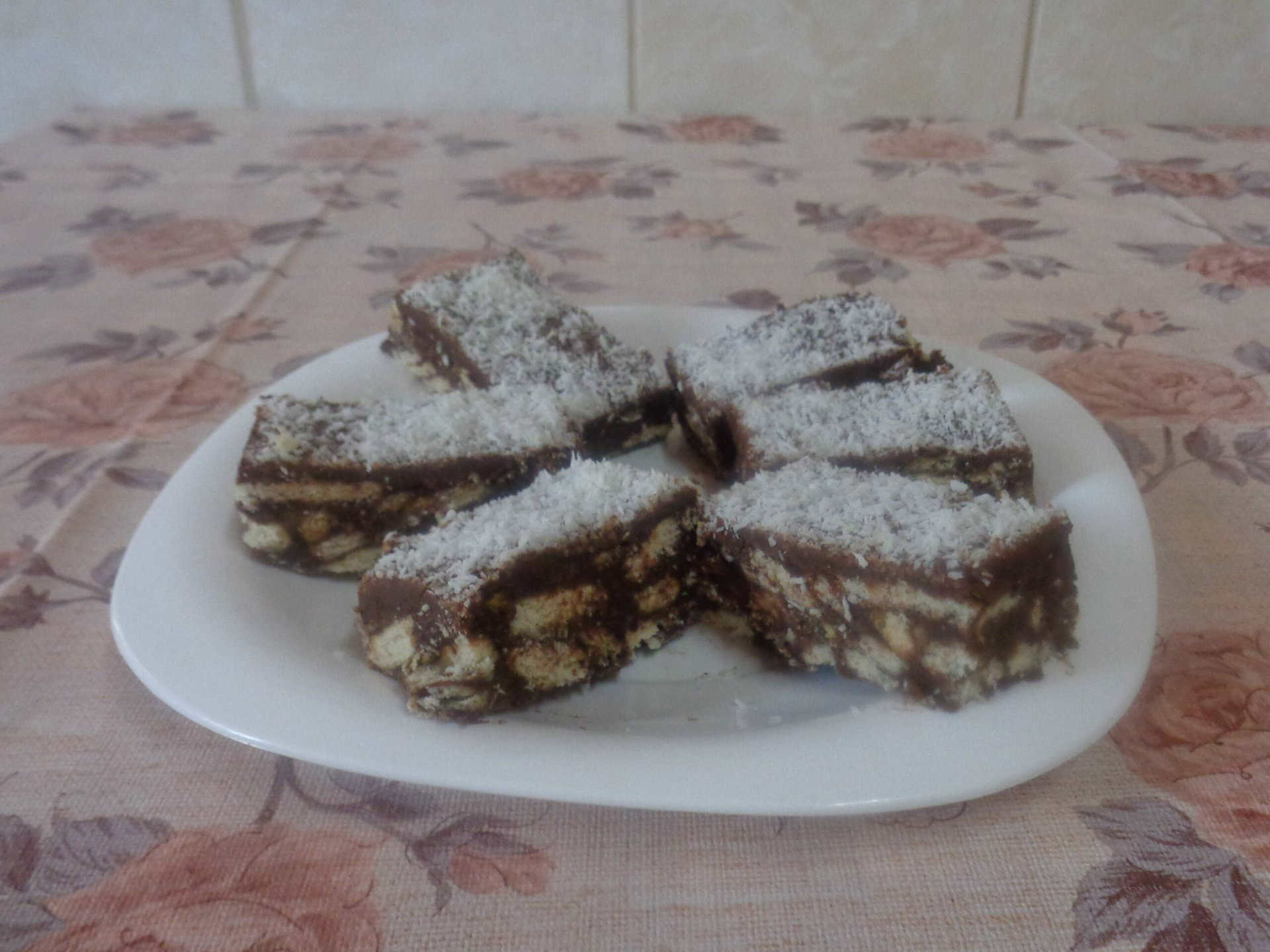 Csokoládés kekszkocka