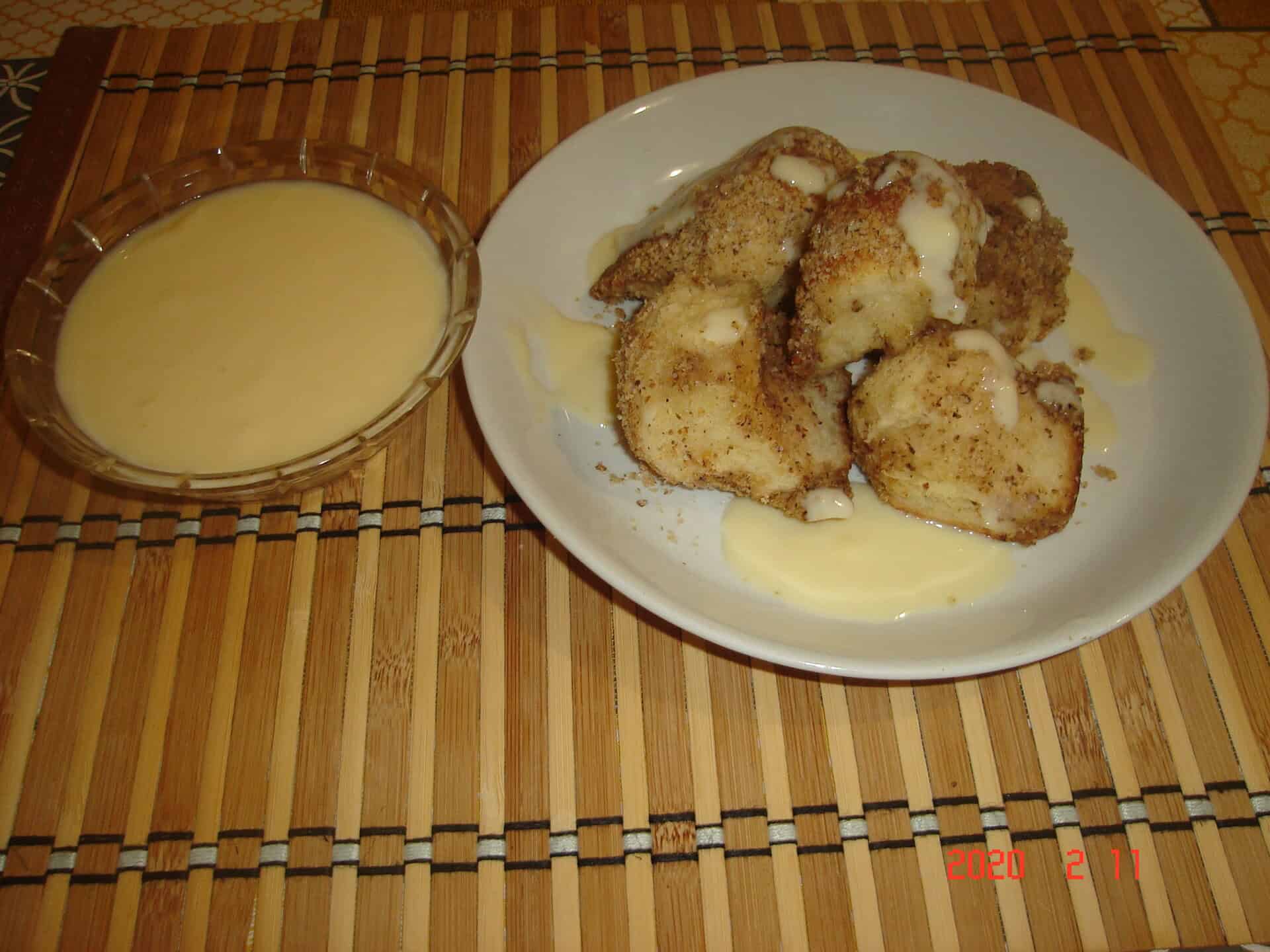 Aranygaluska vaníliasodóval