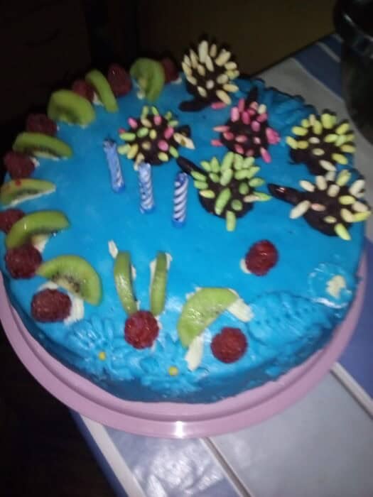 Szülinapi torta /saját  5-let/