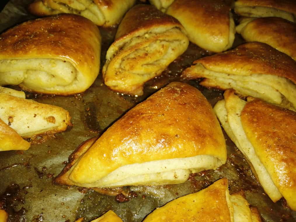 Foghagymás háromszögek