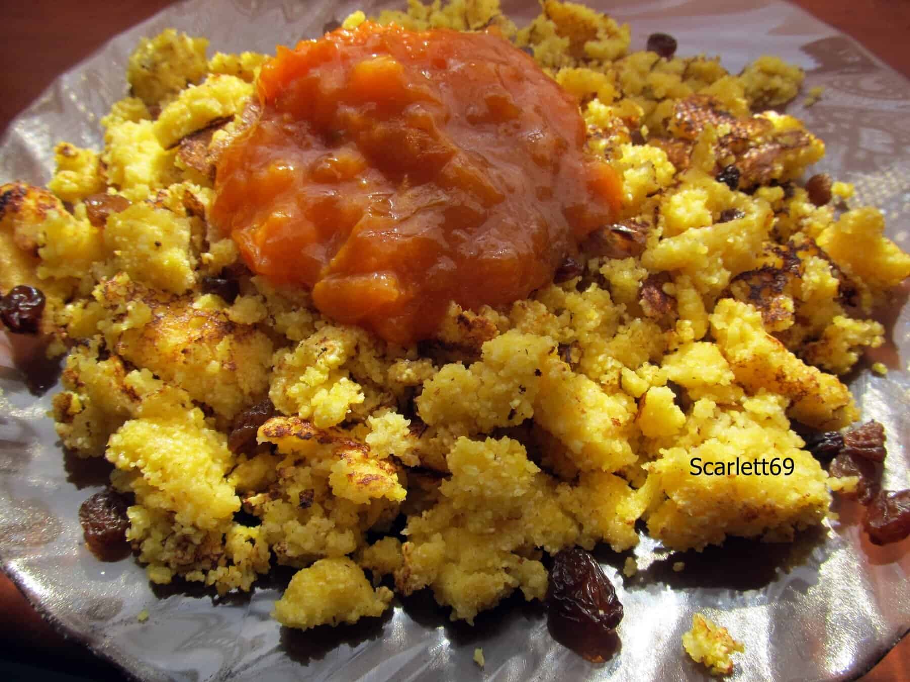 Köles császármorzsa