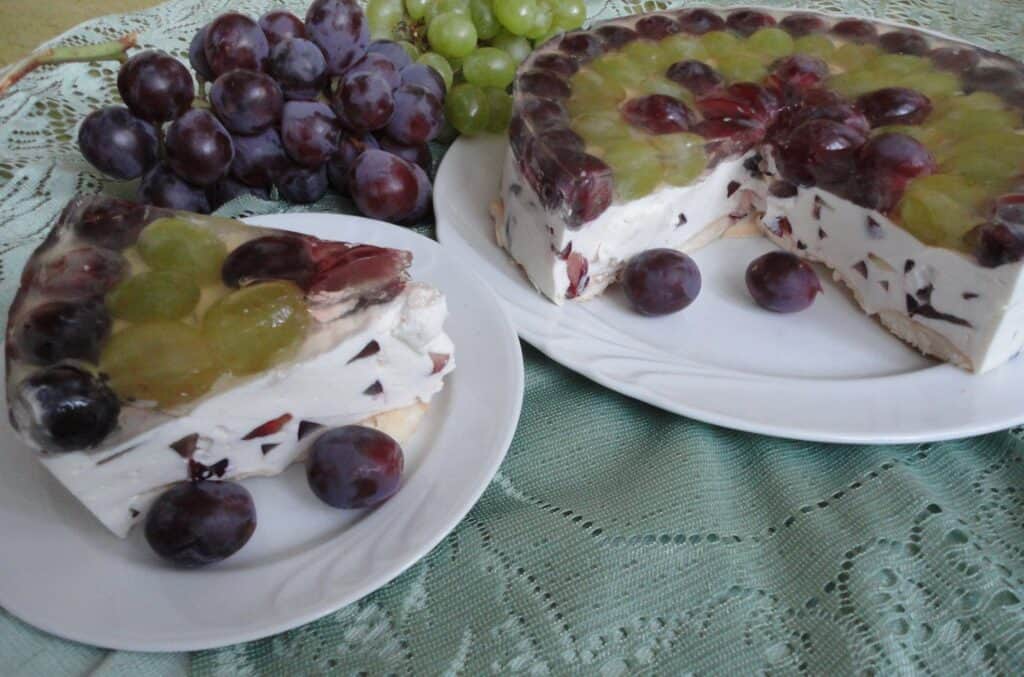 Szőlős tejföltorta