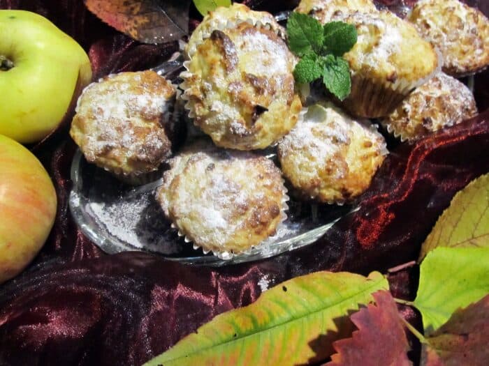 Almás muffin