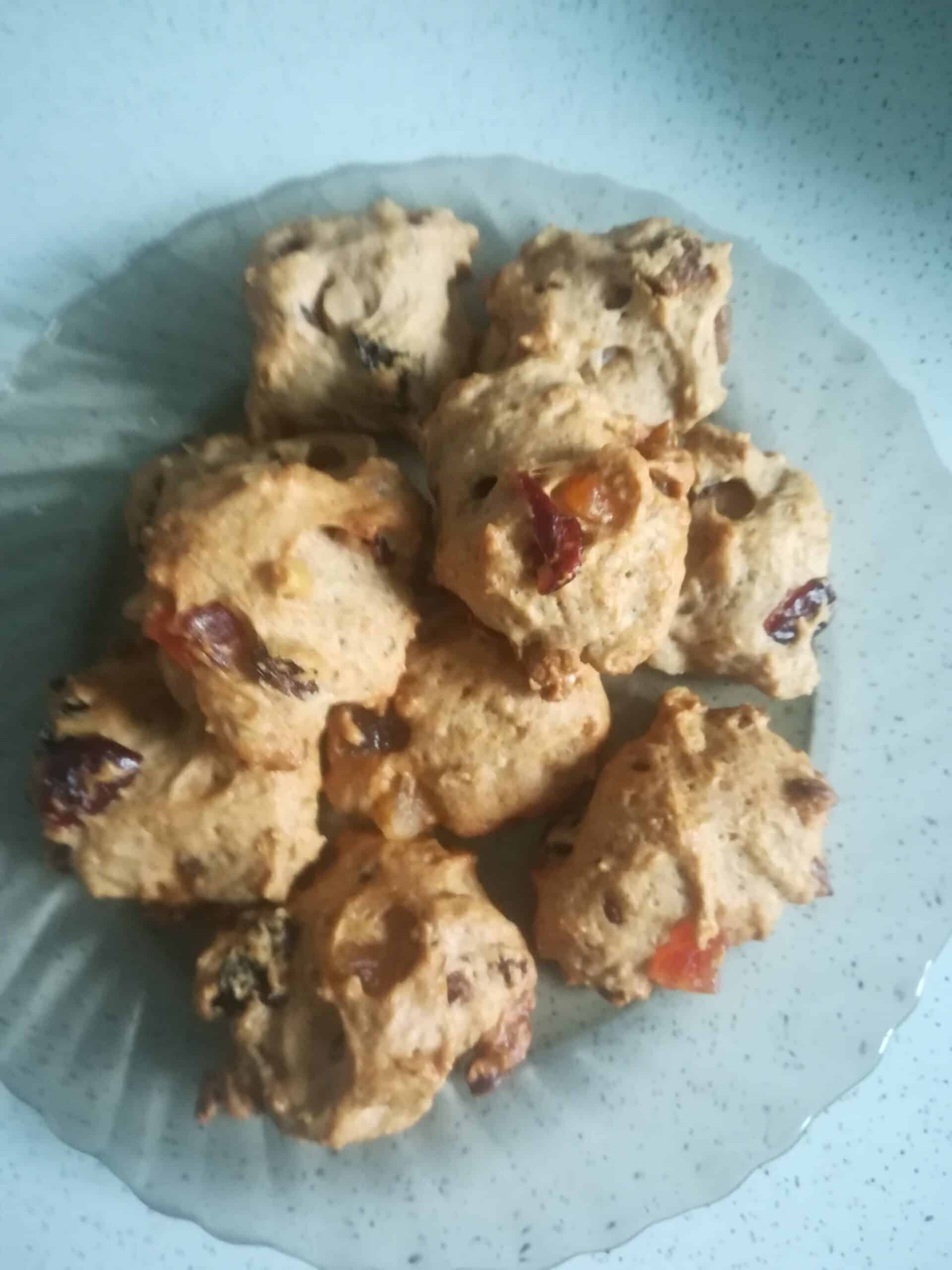 Walesi mazsolás keksz