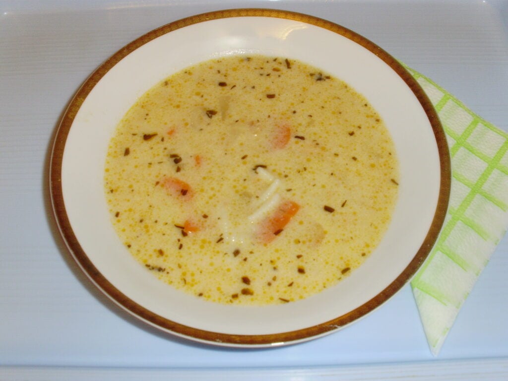 Tárkonyos raguleves