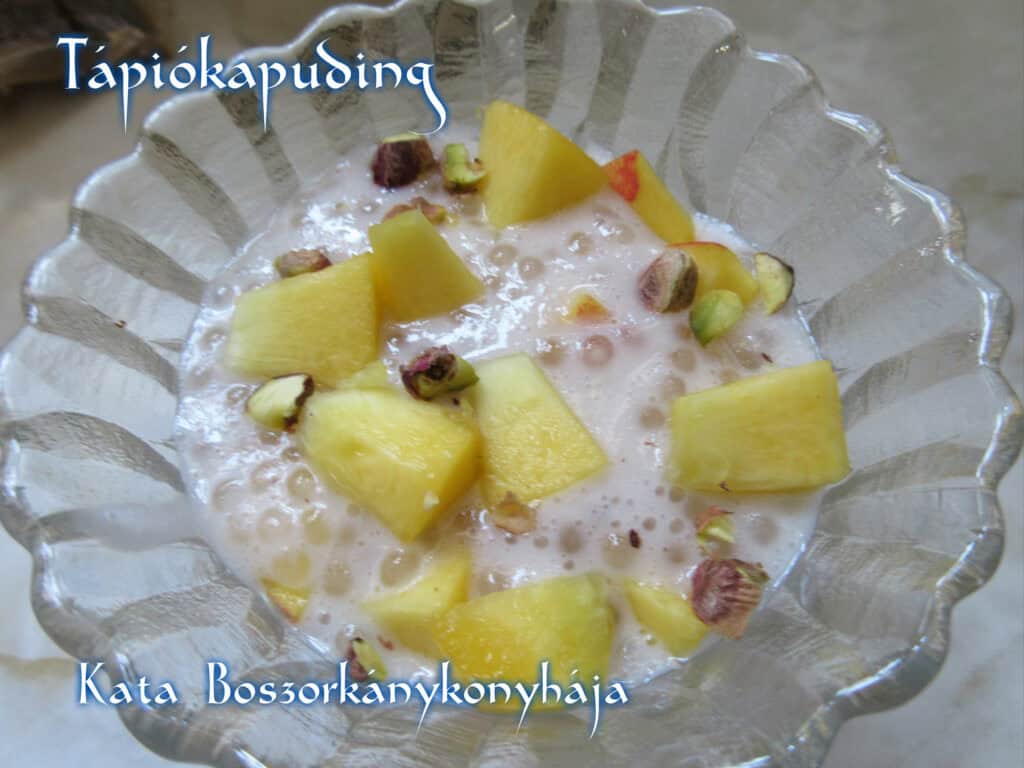 Tápiókapuding (Gluténmentes)