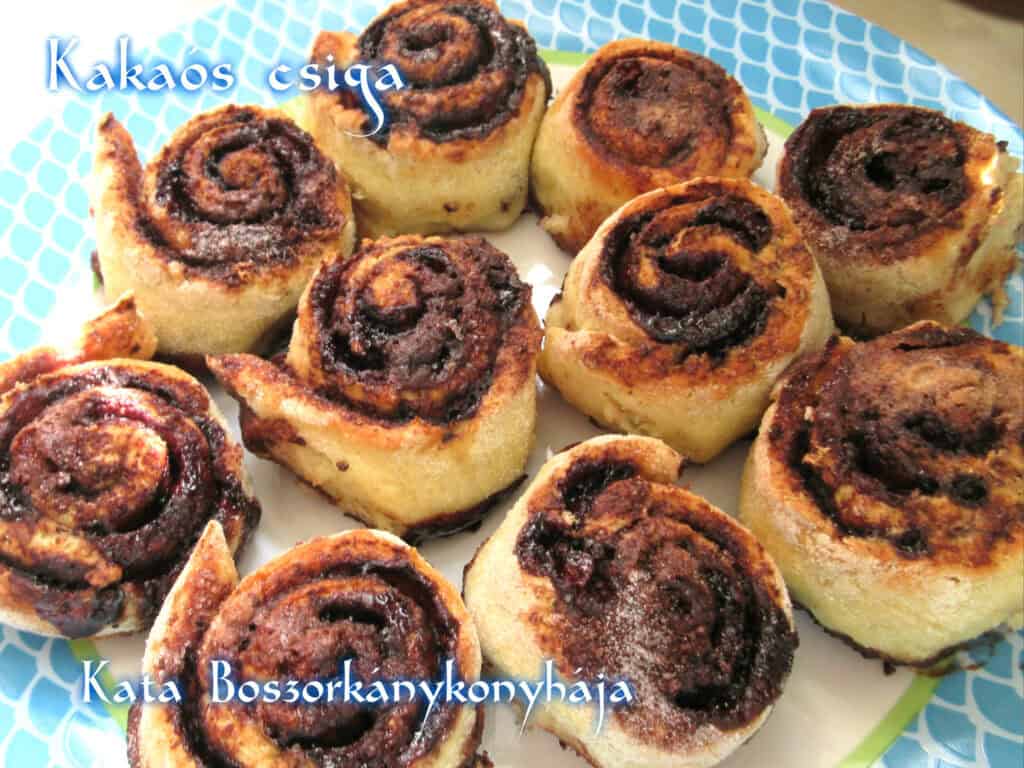 Kakaós csiga (Gluténmentes)