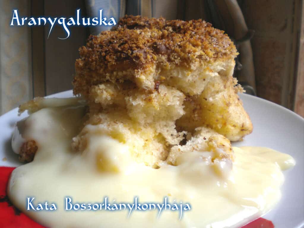Aranygaluska vaníliasodóval (Gluténmentes)