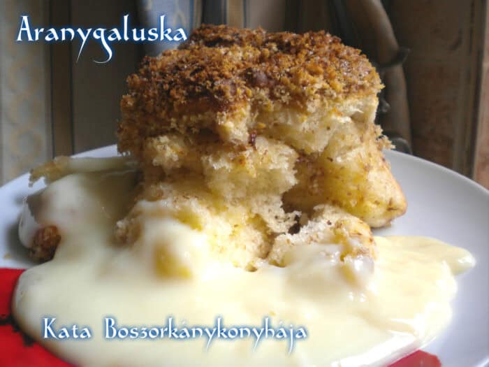 Aranygaluska vaníliasodóval (Gluténmentes)