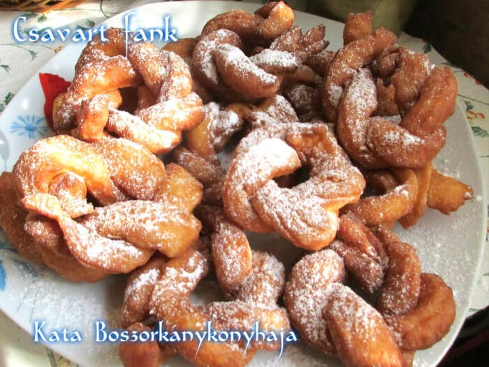 Csavart fánk (Gluténmentes)